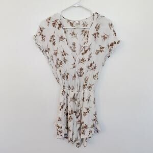 Mahina Light Floral Romper